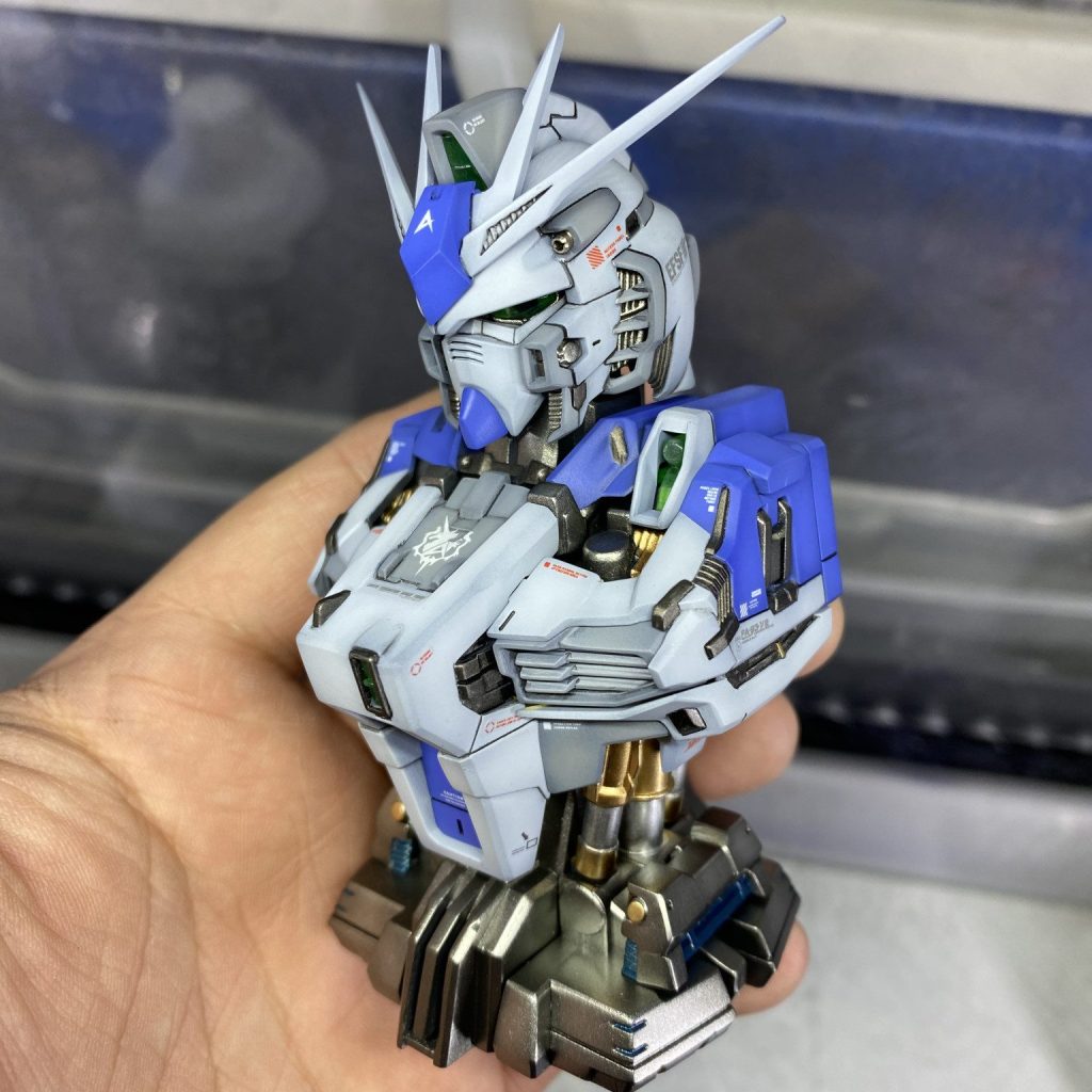 msメカニカルバスト Hi-νガンダム 塗装｜JHC阿宏さんのガンプラ作品