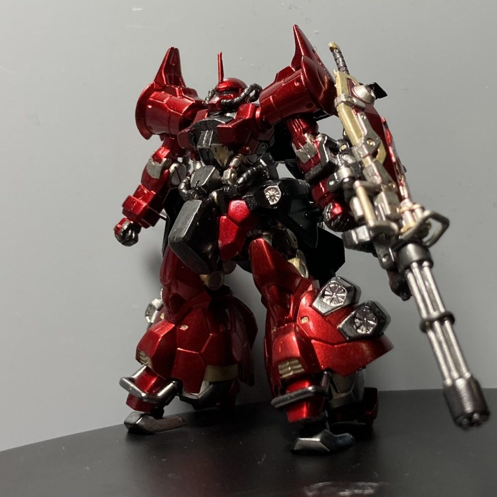 ガンダムアーティファクト第3弾 グフフライトタイプ キャンディー塗装｜@Paul_ar_lennonさんのガンプラ作品｜GUNSTA（ガンスタ）