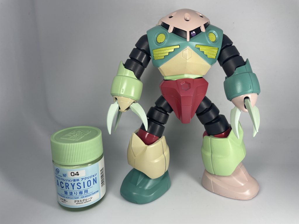 あけおめズゴック–3枚目/制作者：マモハン