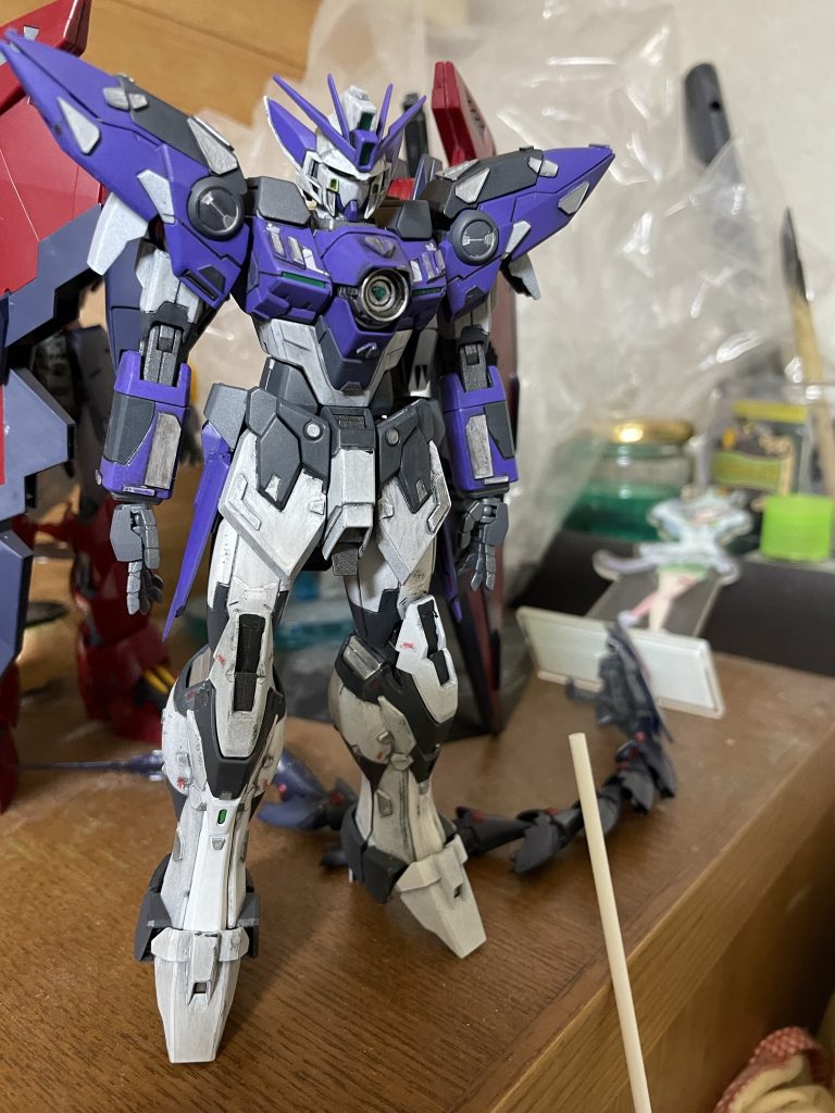 何とかここまで完成残すは武装とウイングバインダー