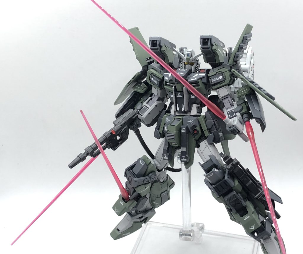 ビームサーベルを一斉に使用するとこのような感じに。