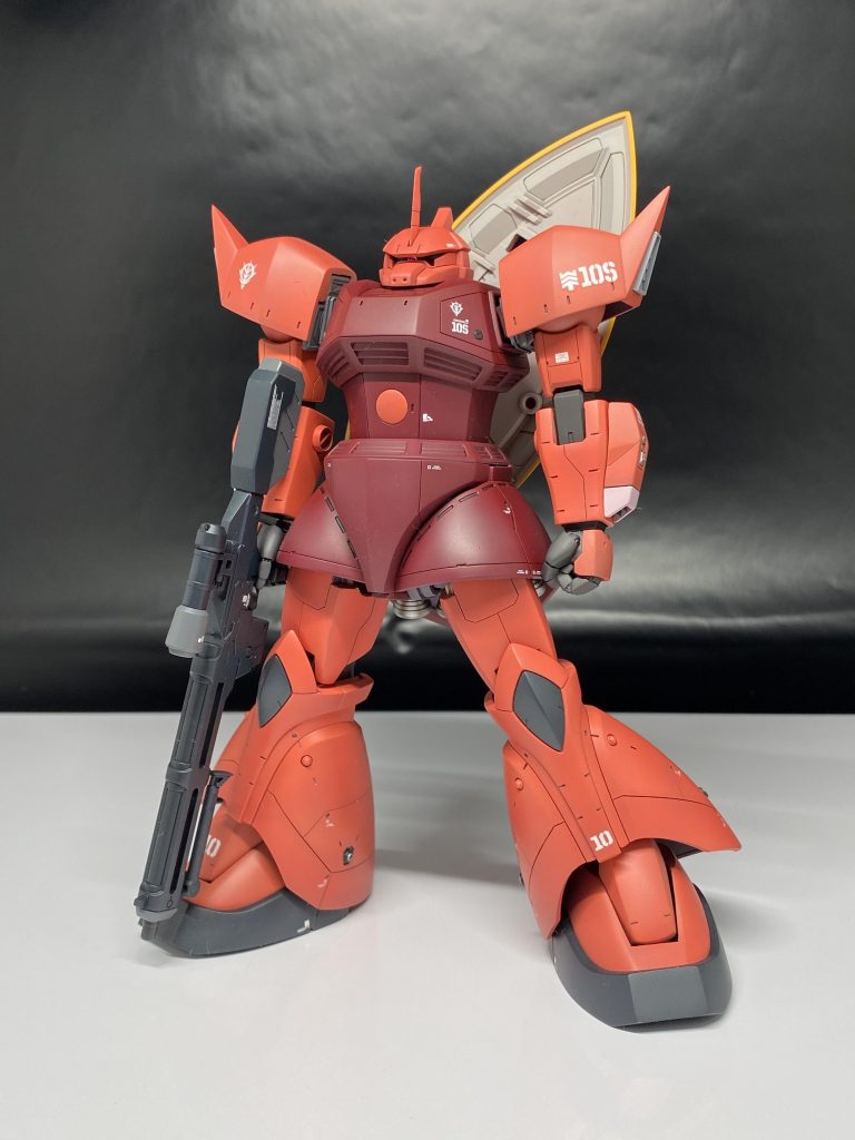 ビームマシンガン装備