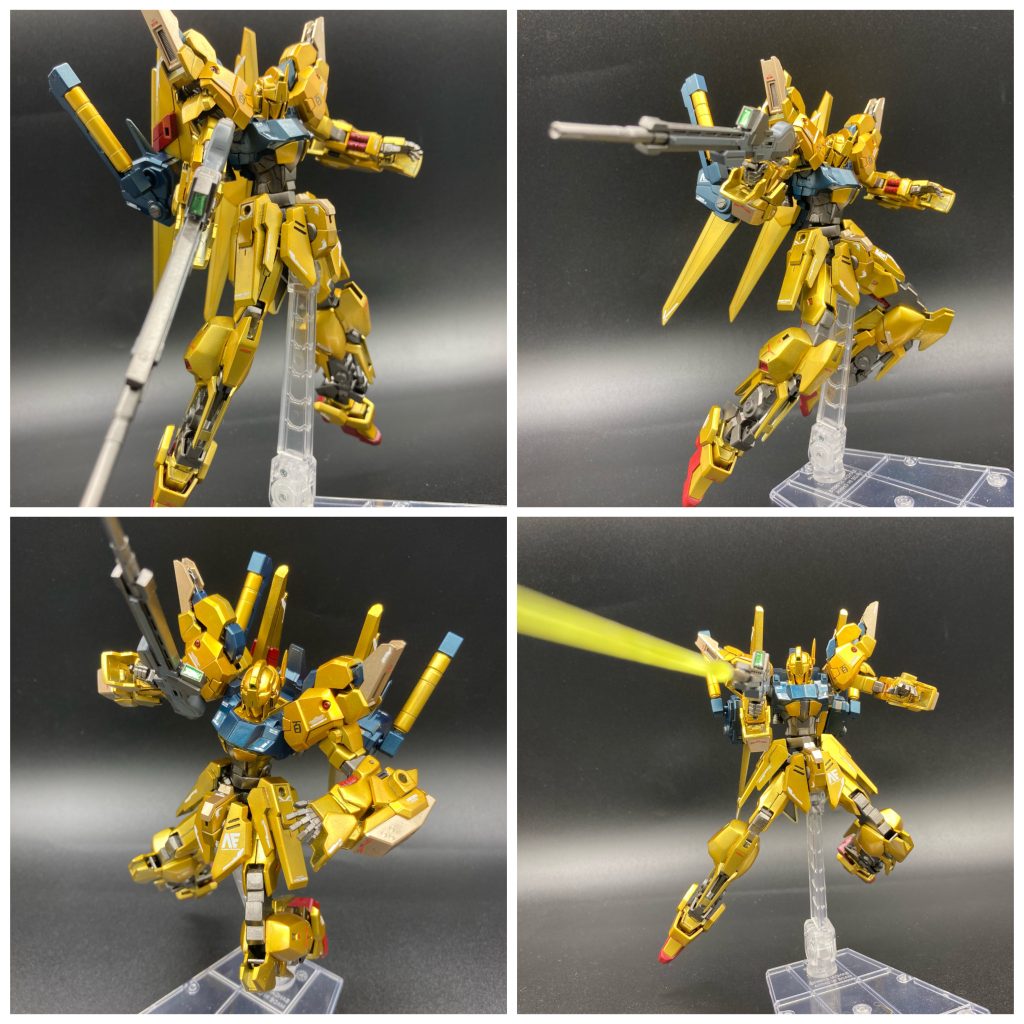 ビームライフルで! デルタガンダムと同じ物です!