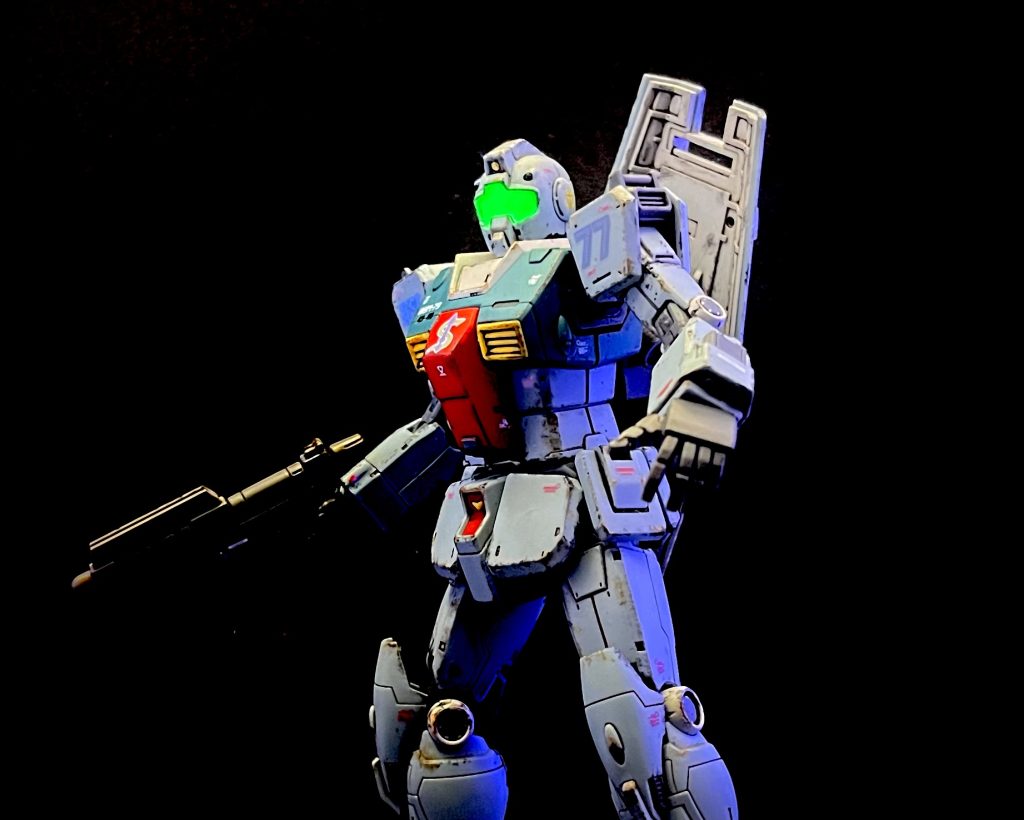 HG 1/144 ジム[スレッガー搭乗機］–4枚目/制作者：@deguichi_one