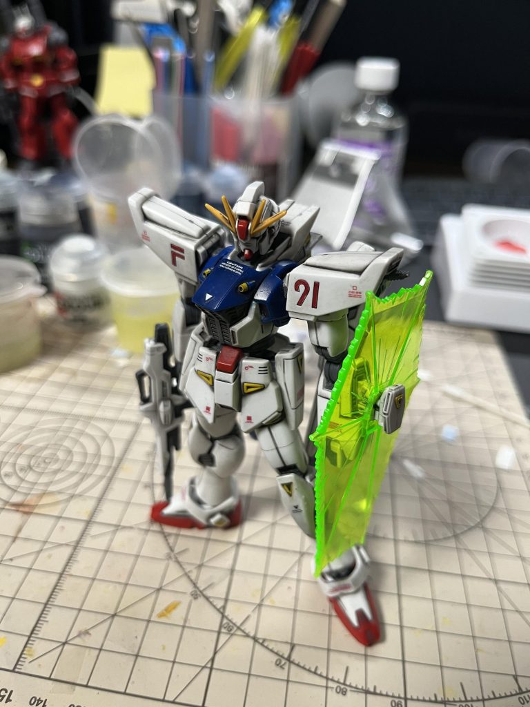 No.3 HGUC ガンダムF91–3枚目/制作者：hidepon