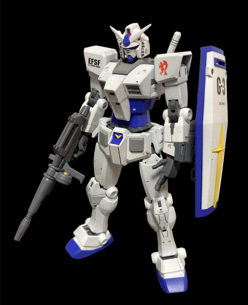 悪魔っぽく見えませんが、ツインアイを赤くして気持ちちょいワル感を出してみました。