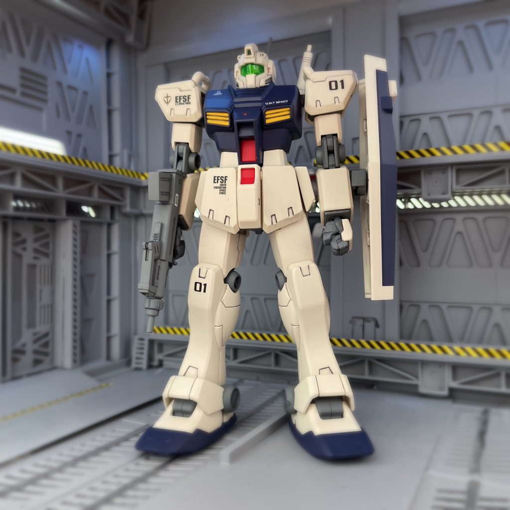 ジム系の機体はシンプルで良いですね。