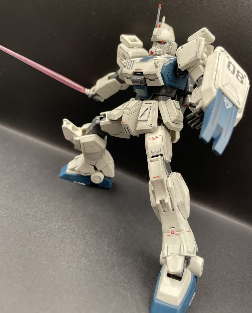 ビームサーベル構え