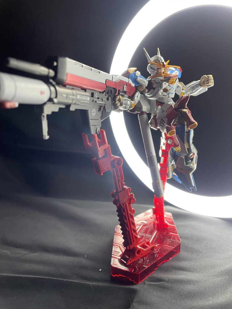 初めて、撮影用のスクリーンとLEDリングライトで撮影しました。