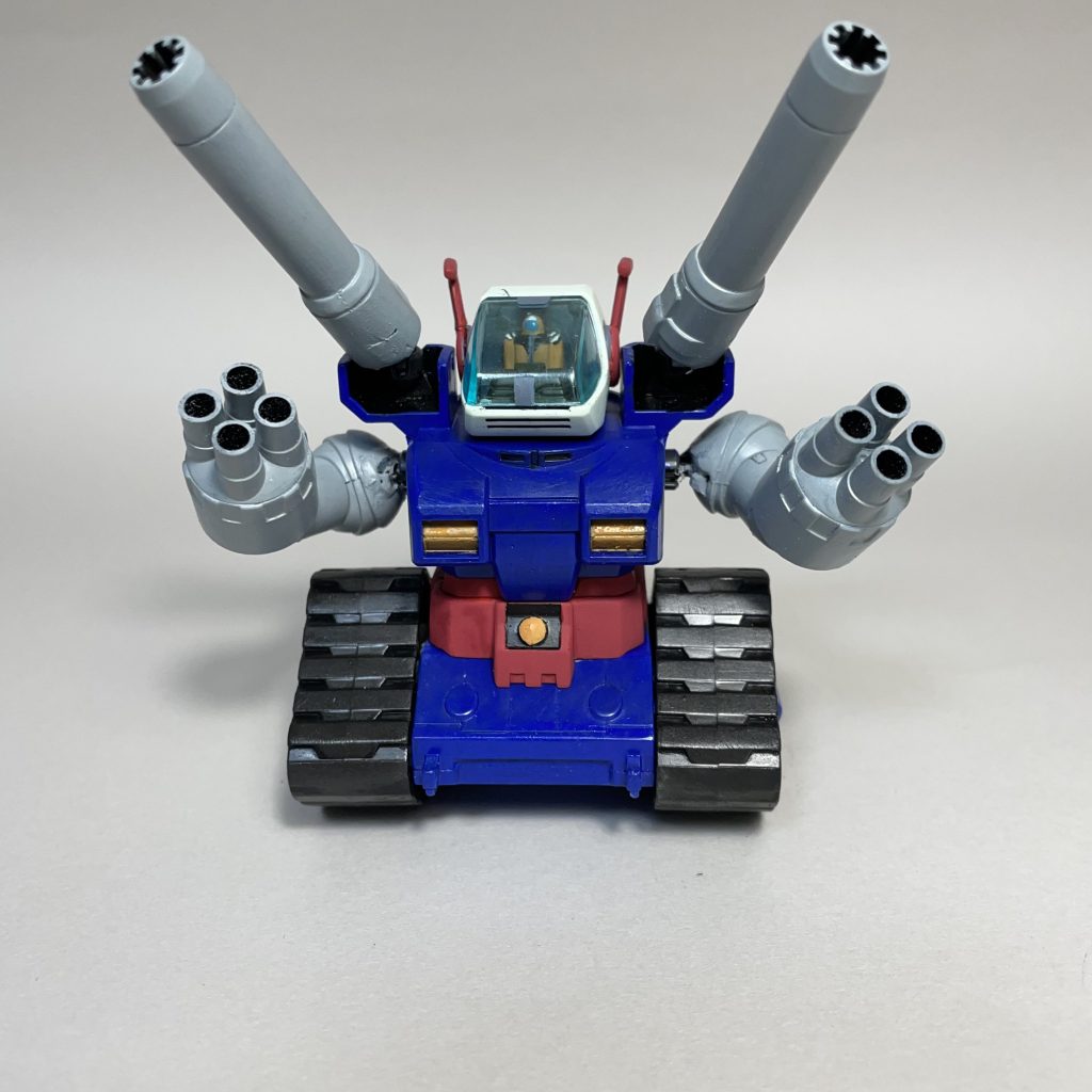 動き重視のため、関節の隙間があり、表面処理もひどいものですが、復活できて嬉しいです。最後までご覧いただきありがとうございました。