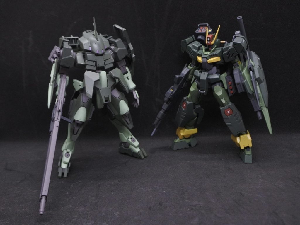 前作ダブルオーアサルトクアンタとツーショット