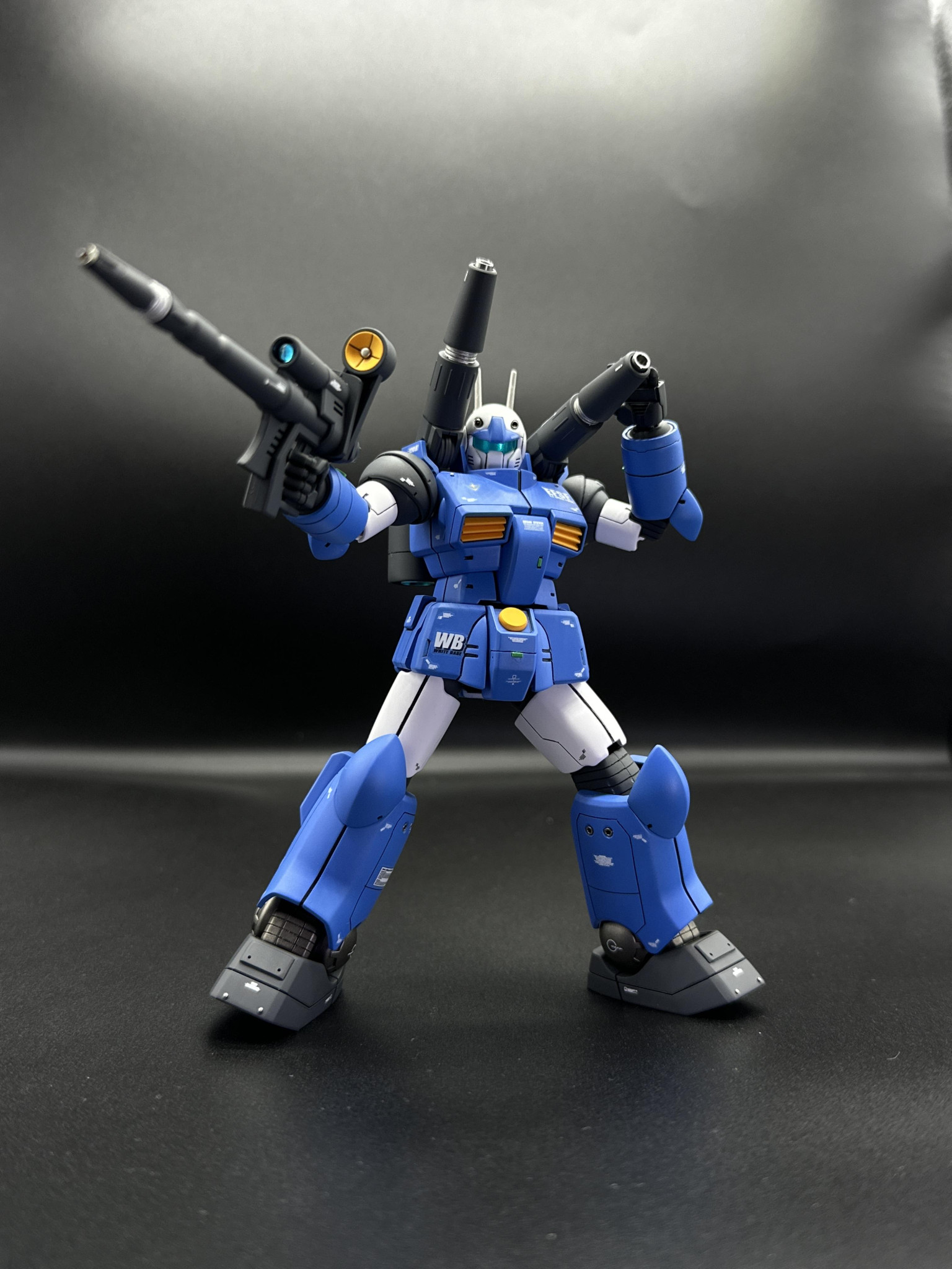 ガンプラ ガンキャノン HGUC 完成品 塗装済み スレッガー専用機