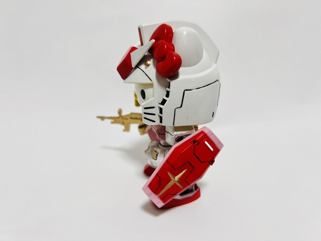 SDガンダム EXスタンダード ハローキティ / RX-78-2 ガンダム [SD EX-STANDARD] ストロベリーカラー–5枚目/制作者：H4co Y