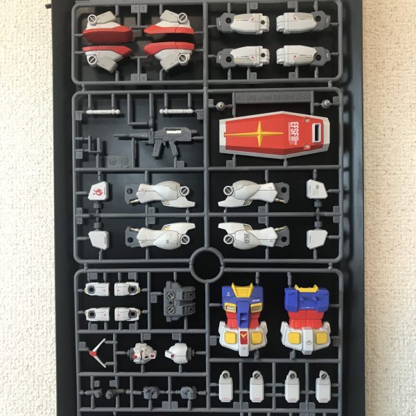 FG ガンダム ランナー塗装