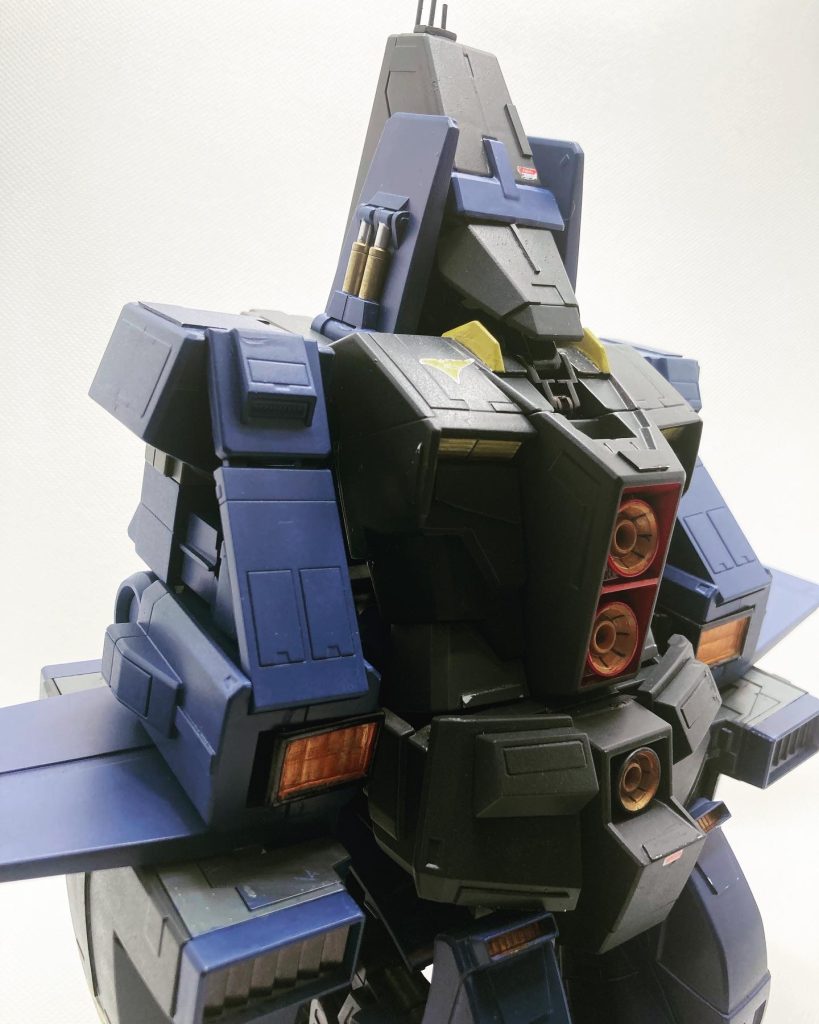 まったく目立ってないですが、少しだけディテールアップもしています。旧キット作ると、いまのキットの技術の進歩には感心させられます。