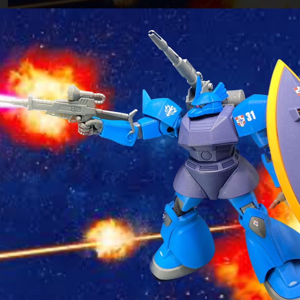 ランバラル専用ゲルググ–3枚目/制作者：丸五ワークス