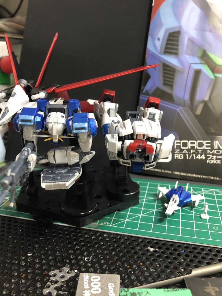 RGフォースインパルス チタニウムフィニッシュver–5枚目/制作者：ひょろすけ