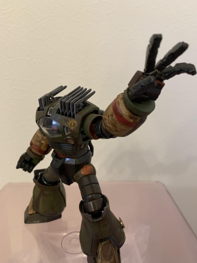 汚しました。味わいが出ましたが、汚しってやっぱりなんかもったい無いっておもってしまうのです