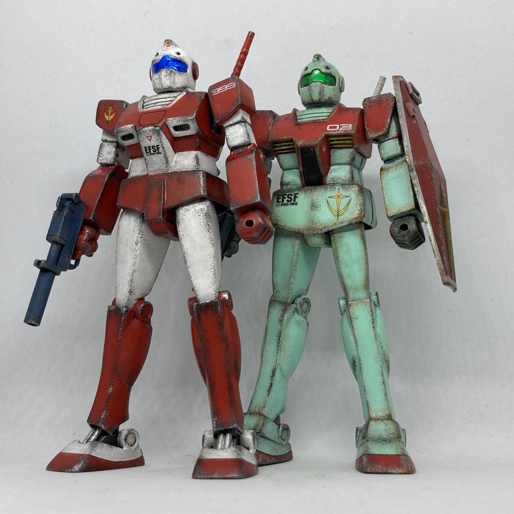 旧キット ジム 1/144 改修2–4枚目/制作者：kennyfm911