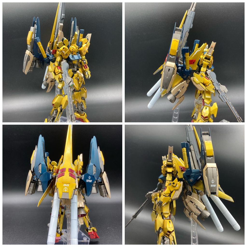 さらに追加装備で!!機動力がさらに上がりました!ガンダム・センチネルに登場したEX-s やゼータプラスのデータも生かされている