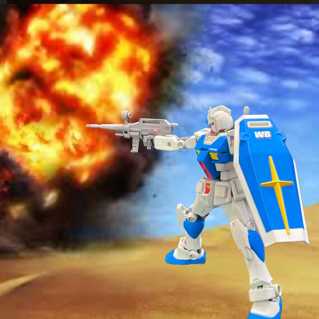 福岡限定カラーのファーストガンダム–4枚目/制作者：丸五ワークス