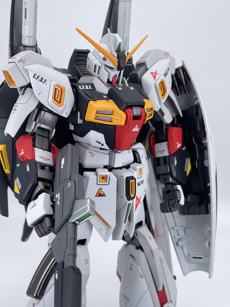 ＭＧ リ・ガズィ・カスタム 1/100 全塗装 ガンプラ 完成品（↓説明欄に 