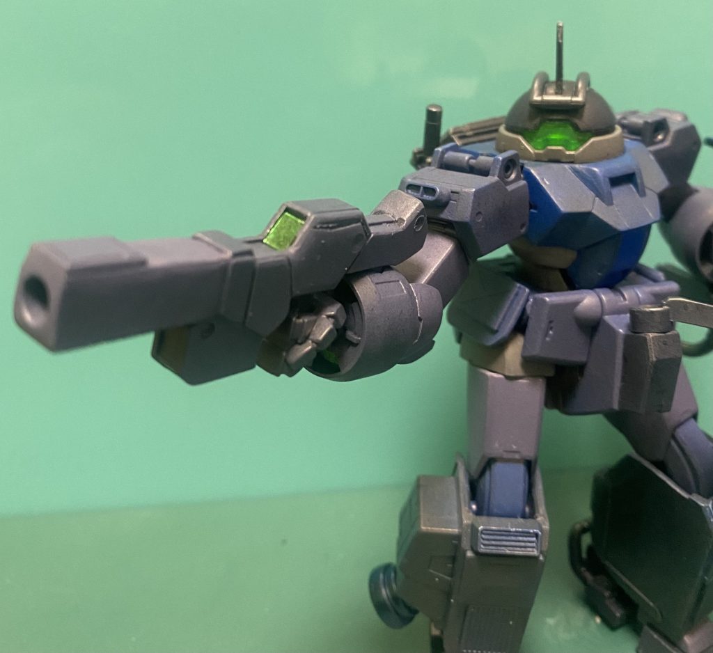 ビームライフル装備で戦闘力アップ