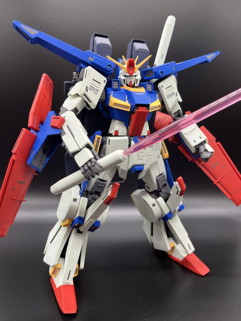 強化型ZZガンダム–5枚目/制作者：ﾎｯﾎｩ