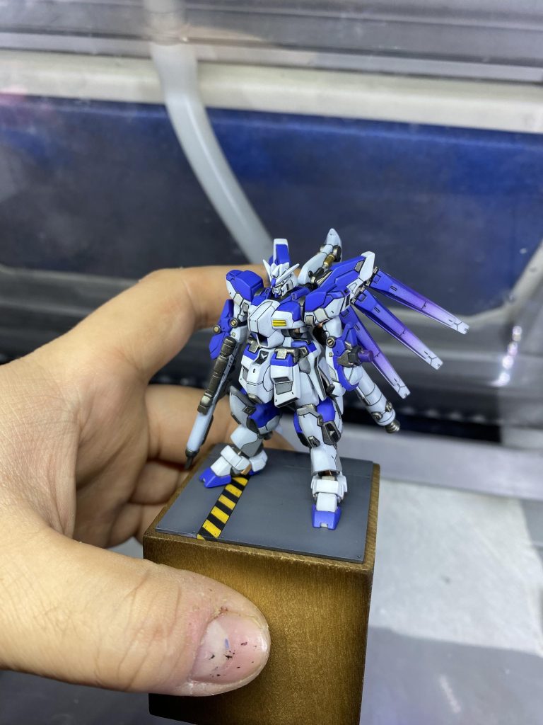 ガンダムアーティファクト hi-νガンダム塗裝–2枚目/制作者：JHC阿宏