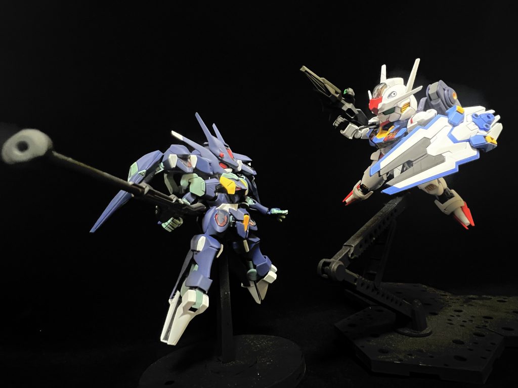 フライトユニット装着のエアリアルと！