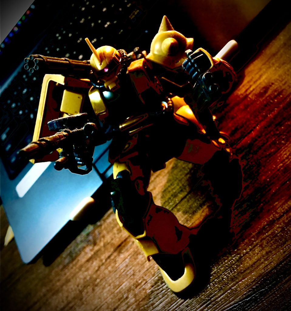 MS-06CK ZAKU HALF CANNON–3枚目/制作者：pinkmomonga