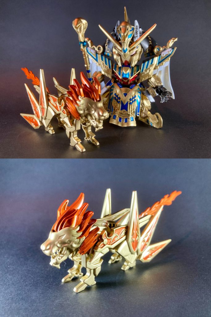 【SDWヒーローズ】ファラオガンダム15世シーザリオン–8枚目/制作者：ひとらたん