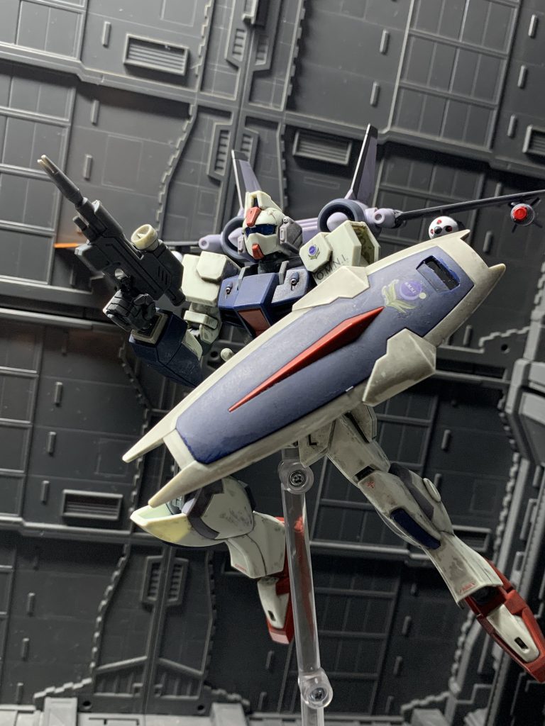 ジェットストライカー装備。同時にウィンダムも製作していました。