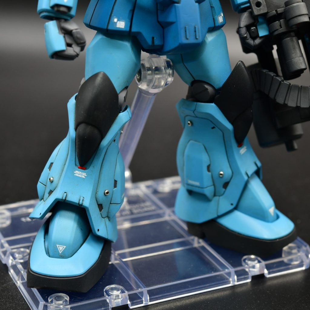 全体的にウォッシングをやってみたのですが、途中で怖くなってソフトウェザリングになってますw