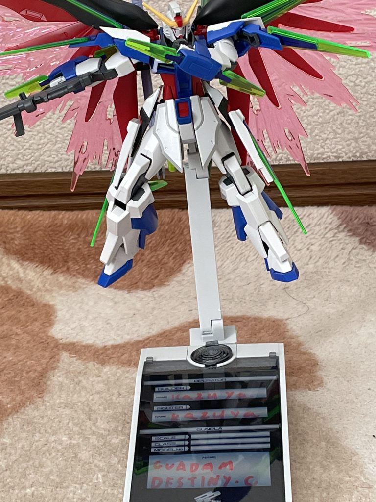 ガンダム　デスティニー・C–2枚目/制作者：はねぺん