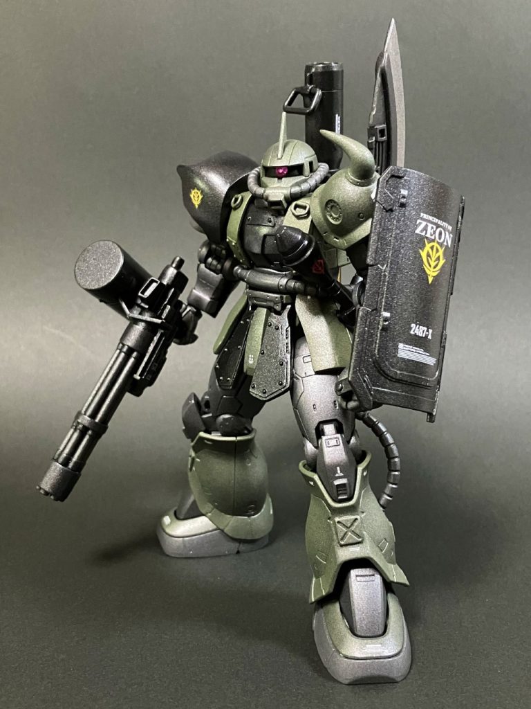 ザクⅡ（森林戦部隊）–2枚目/制作者：PIYOSUKE