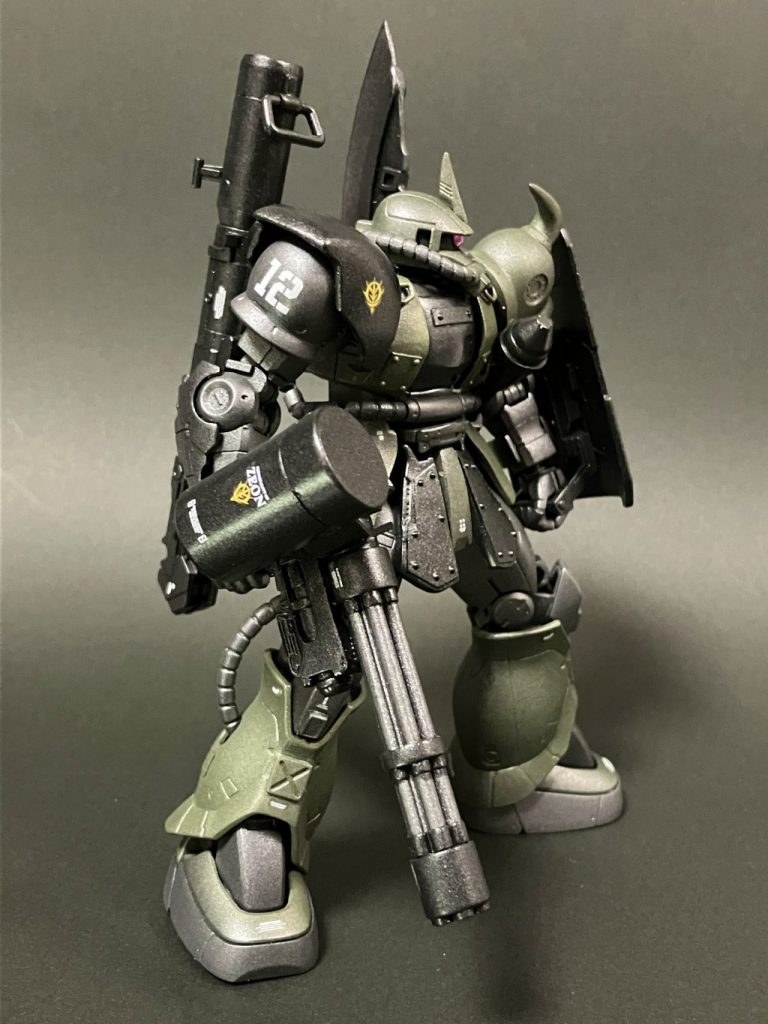 ザクⅡ（森林戦部隊）–3枚目/制作者：PIYOSUKE