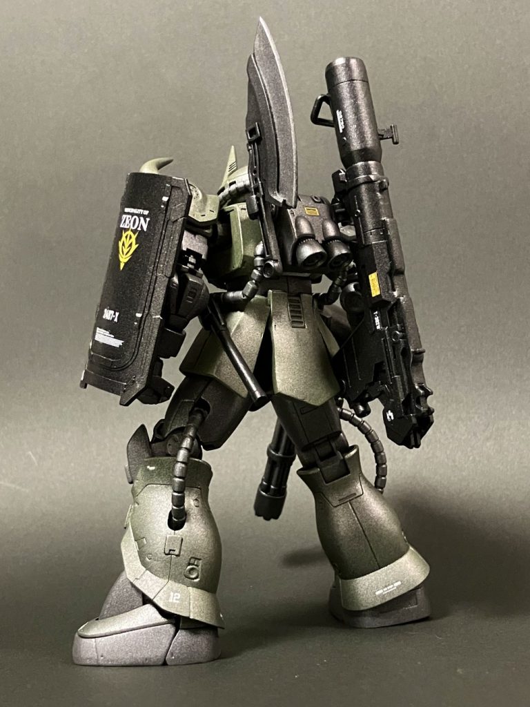 ザクⅡ（森林戦部隊）–4枚目/制作者：PIYOSUKE