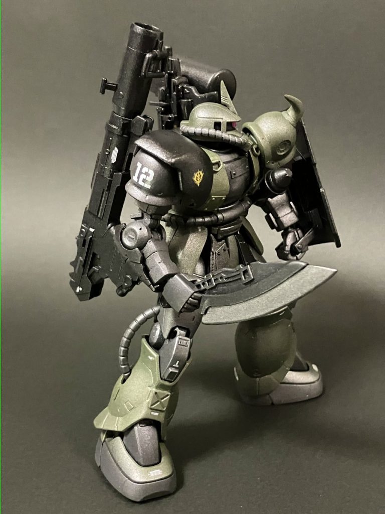 ザクⅡ（森林戦部隊）–6枚目/制作者：PIYOSUKE