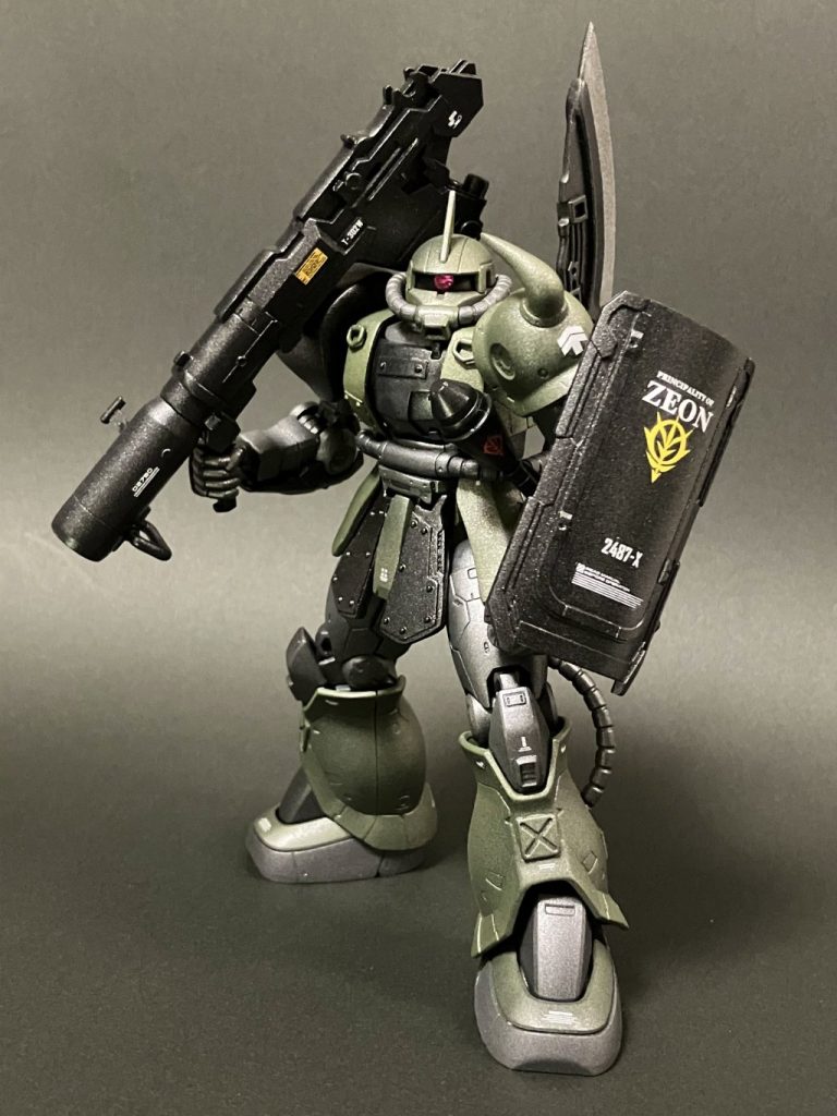 ザクⅡ（森林戦部隊）–8枚目/制作者：PIYOSUKE