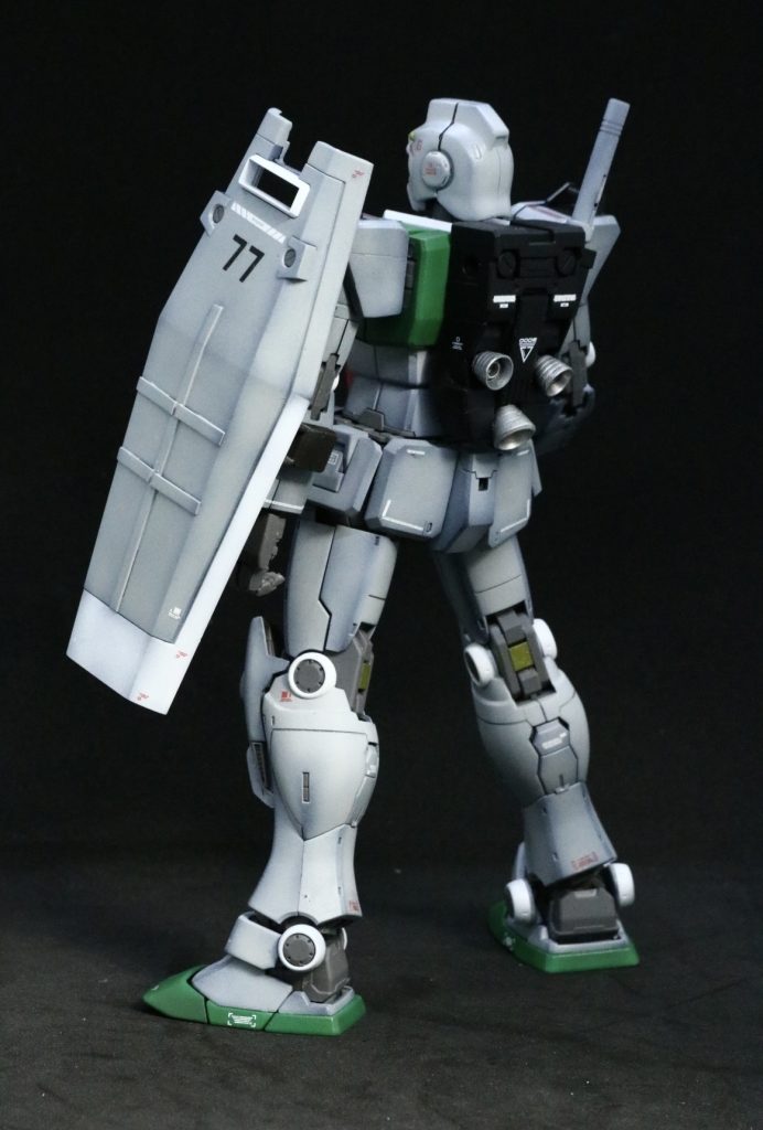 ガンダムより強そうなバックパック!顔に並ぶ大改修部分です。