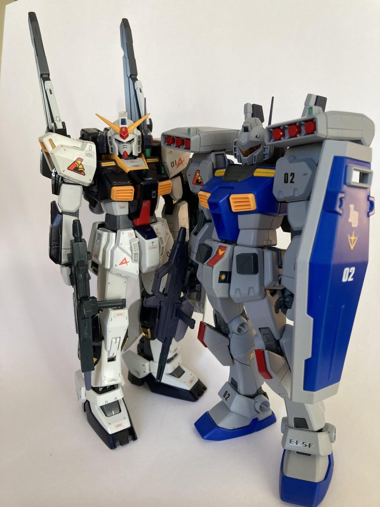 アムロ隊1番機と名も無きエースの2番機。