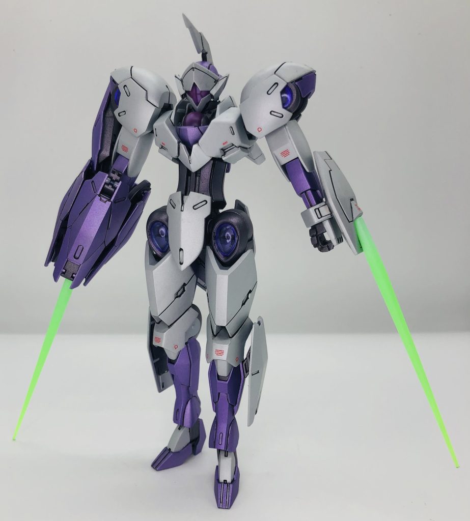 ビームエフェクトはいつも通りホワイトグラデーション♪