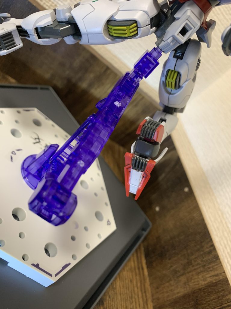 個人的に一番努力したところ。足裏の塗り分け、肉抜き穴埋め。