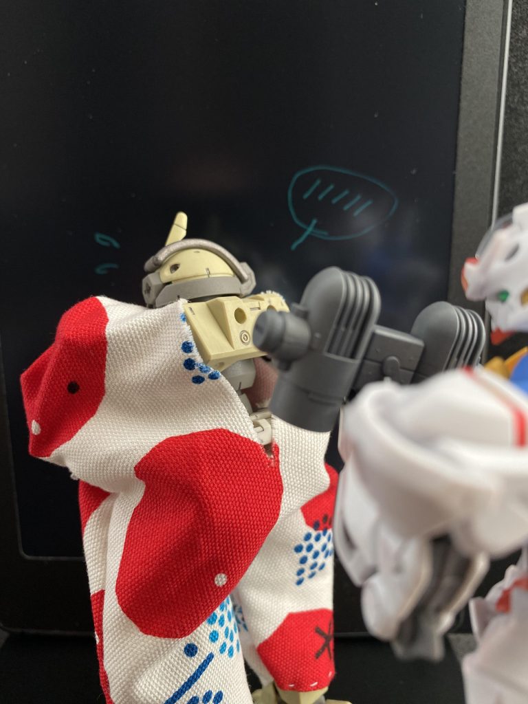 「じ、ジロジロ見てんじゃねぇ･･･」「えへへ･･･」