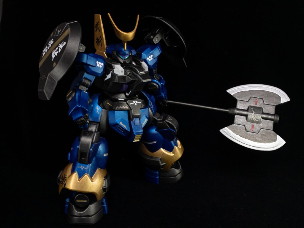 赤よりもデカールマシマシで、より和装っぽいアイコンを増やしました