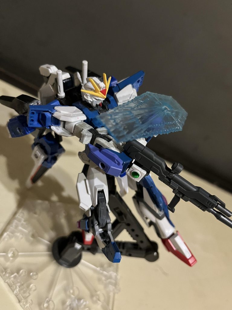 緊急回避ショット。かっこいい。