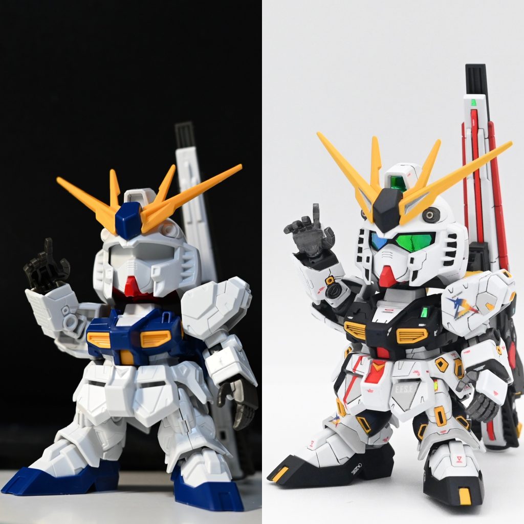 こちらもビフォーアフター。立像ポーズ再現で撮影してみました。