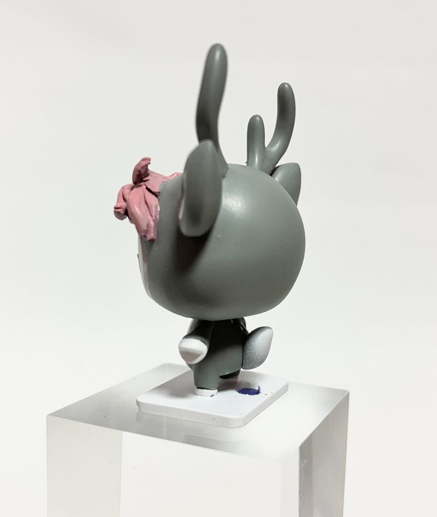 スレッタに合わせてナユタもボブりました〜カラーはノーマルスーツを意識してます。初のパテ造形工作がまさかの前髪(笑