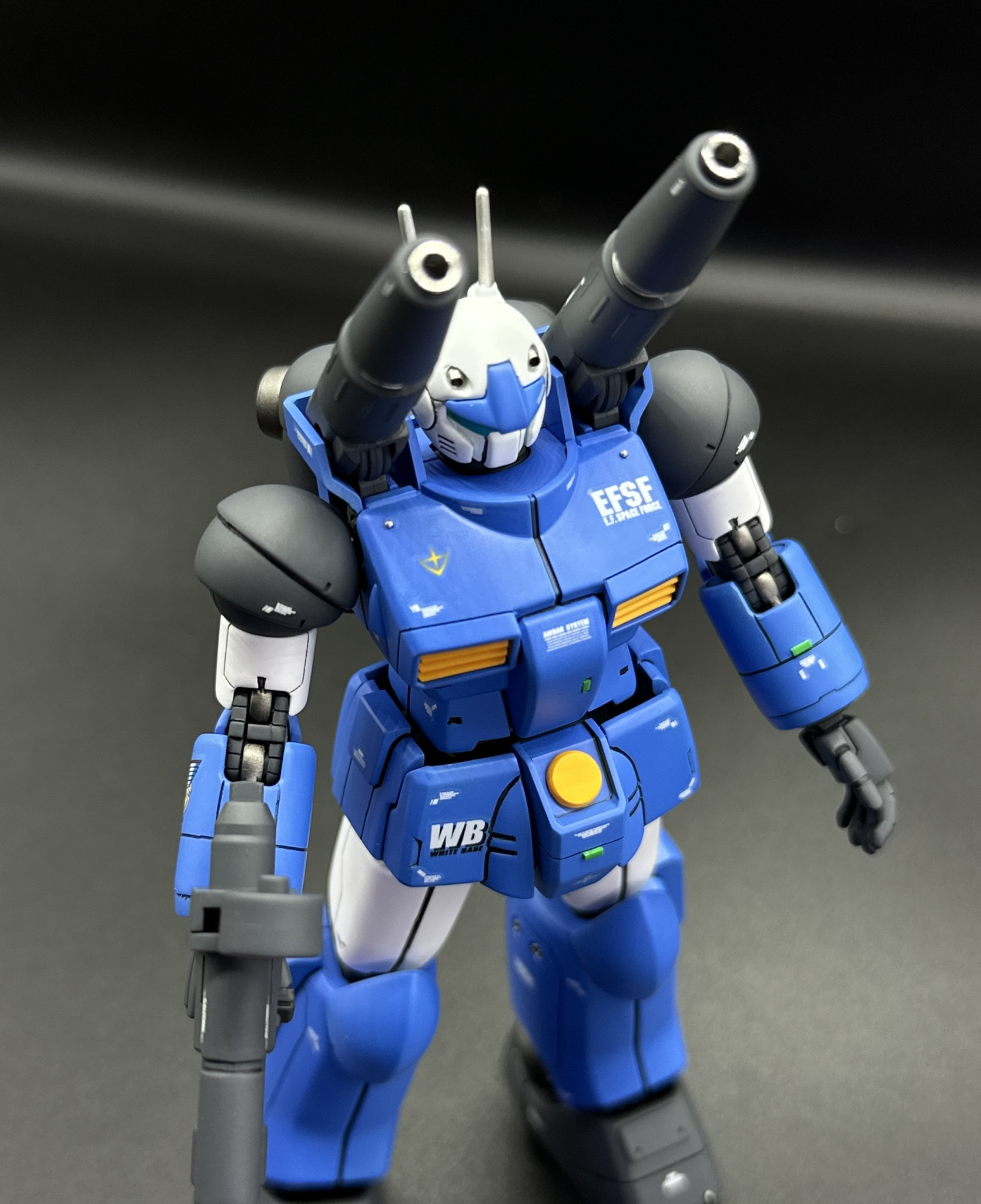 ガンプラ ガンキャノン HGUC 完成品 塗装済み スレッガー専用機